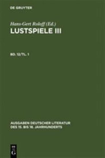 Lustspiele III