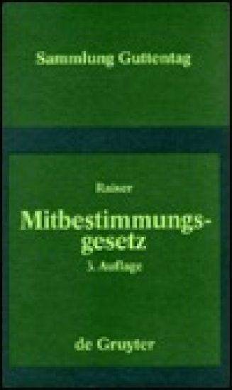 Mitbestimmungsgesetz