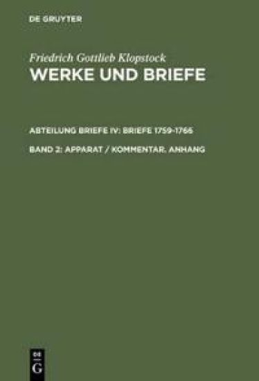 Apparat / Kommentar. Anhang
