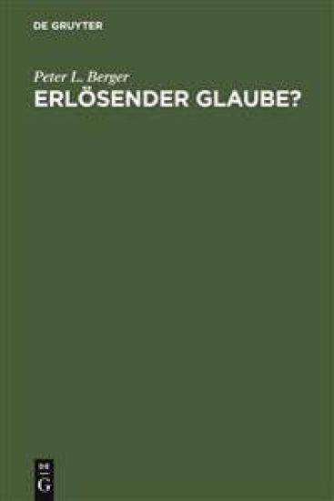 Erlösender Glaube?