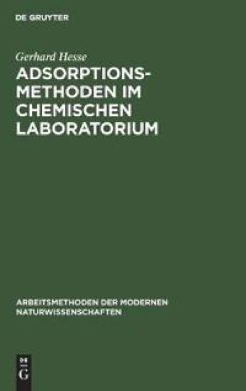 Adsorptionsmethoden Im Chemischen Laboratorium