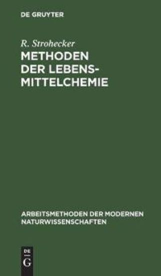 Methoden Der Lebensmittelchemie