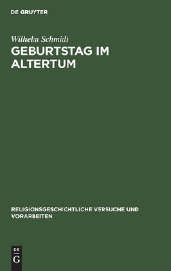 Geburtstag Im Altertum