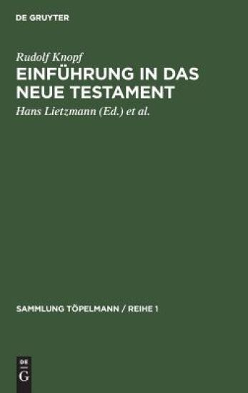 Einführung in Das Neue Testament
