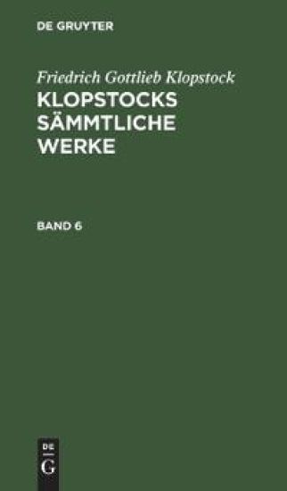 Klopstocks sämmtliche Werke