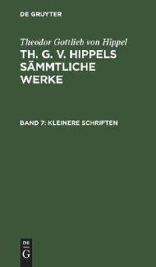 Kleinere Schriften