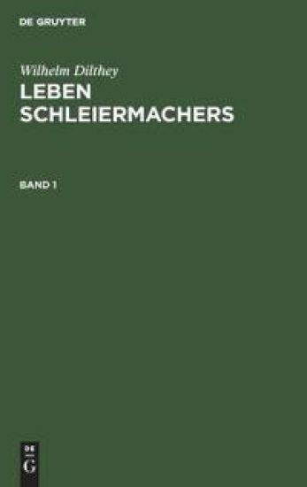 Leben Schleiermachers