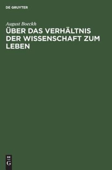 Über Das Verhältnis Der Wissenschaft Zum Leben