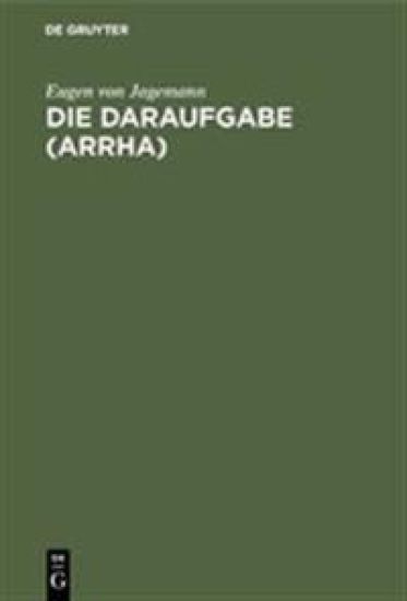 Die Daraufgabe (Arrha)