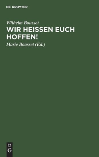 Wir Heißen Euch Hoffen!
