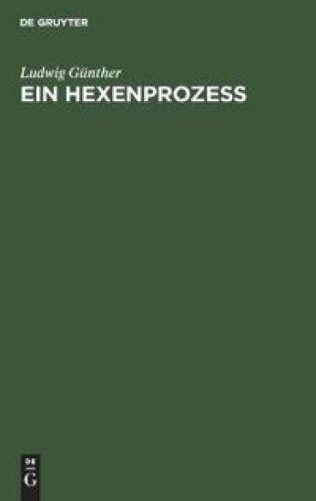 Ein Hexenprozeß