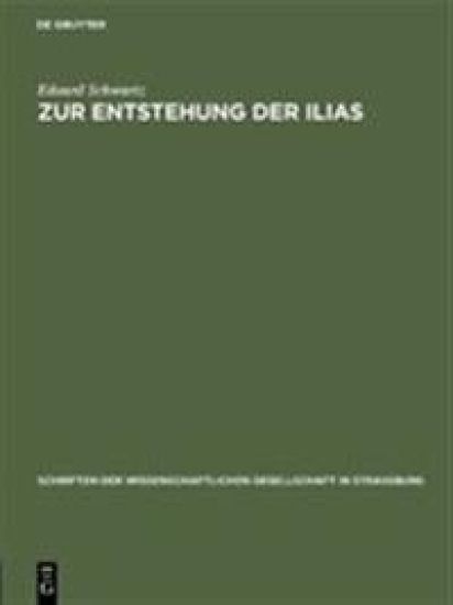 Zur Entstehung Der Ilias
