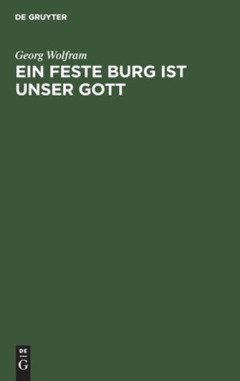Ein Feste Burg Ist Unser Gott
