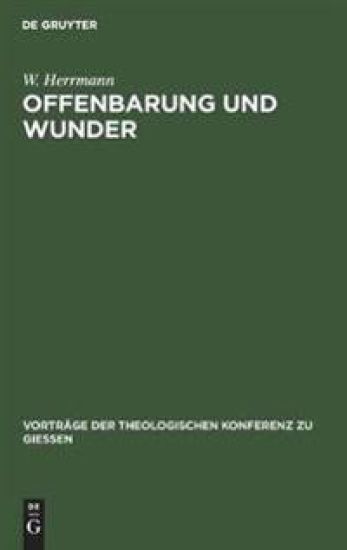 Offenbarung und Wunder