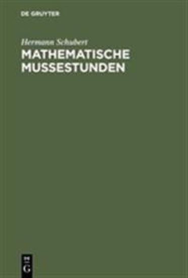 Mathematische Mußestunden
