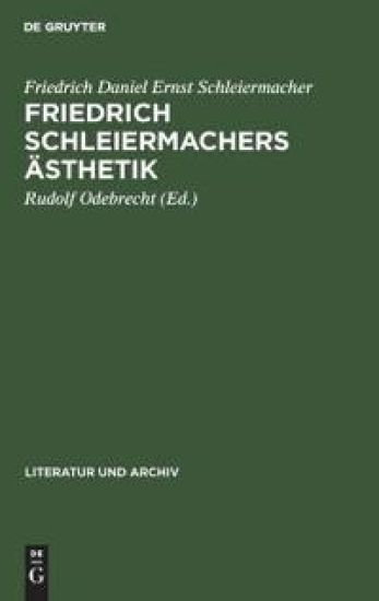 Friedrich Schleiermachers Ästhetik