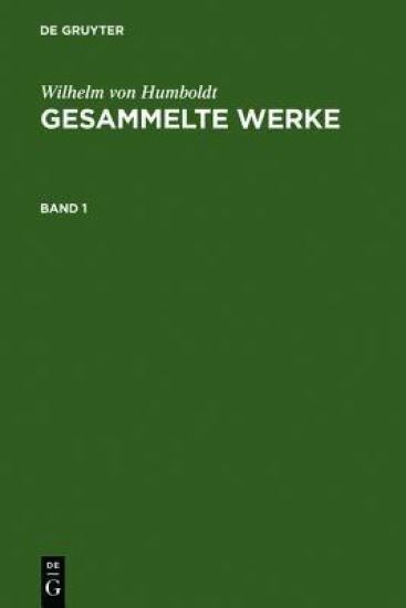 Humboldt, Wilhelm von