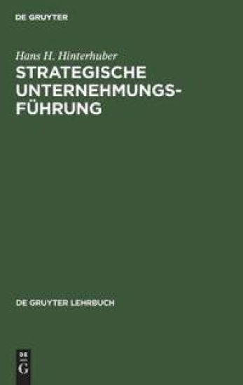 Strategische Unternehmungsführung