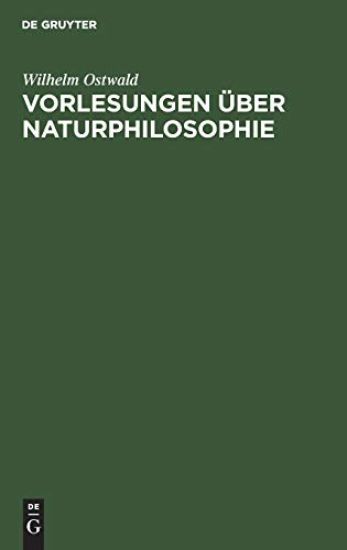 Vorlesungen Über Naturphilosophie