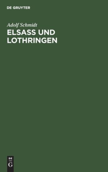 Elsaß Und Lothringen