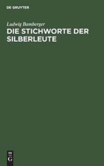 Die Stichworte Der Silberleute