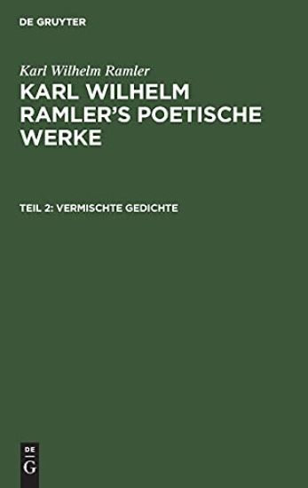 Vermischte Gedichte