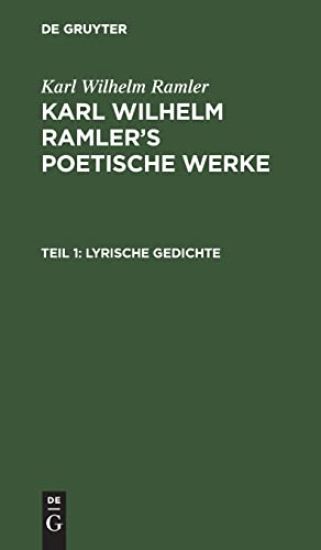 Lyrische Gedichte