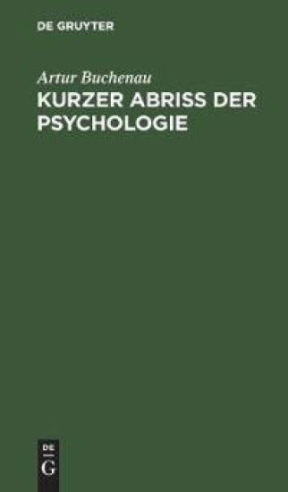 Kurzer Abriß Der Psychologie