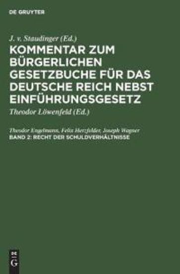 Recht Der Schuldverhältnisse