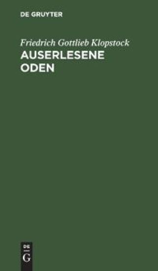 Auserlesene Oden