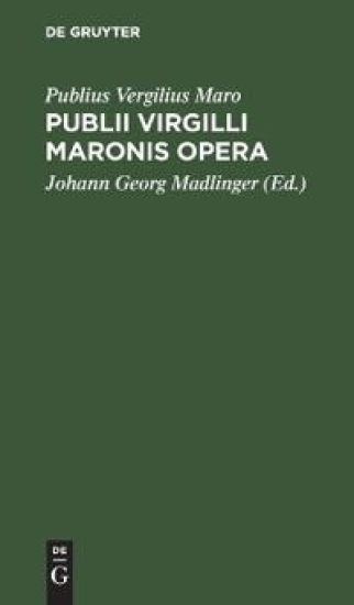 Publii Virgilli Maronis Opera