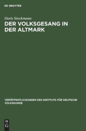 Der Volksgesang in Der Altmark