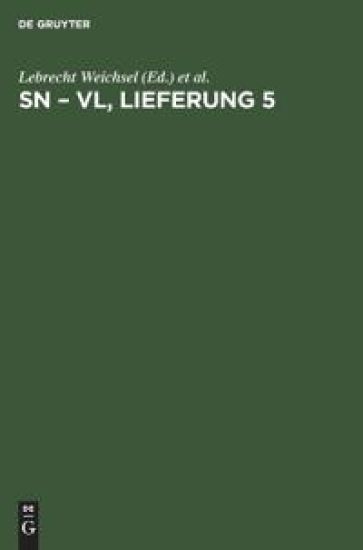 Sn - VL, Lieferung 5