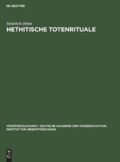 Hethitische Totenrituale