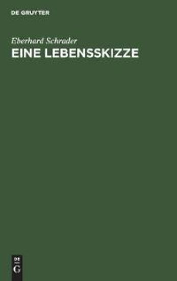 Eine Lebensskizze