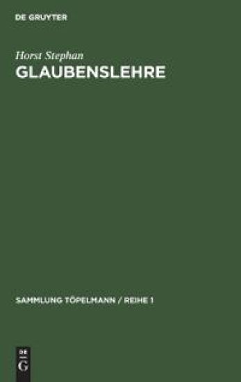 Glaubenslehre