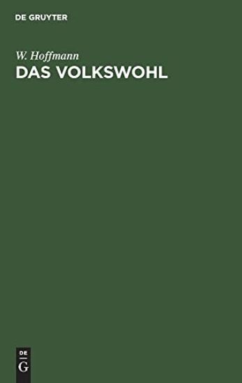 Das Volkswohl