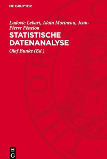 Statistische Datenanalyse: Methoden Und Programme