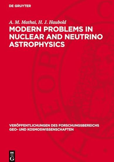 Modern Problems in Nuclear and Neutrino Astrophysics