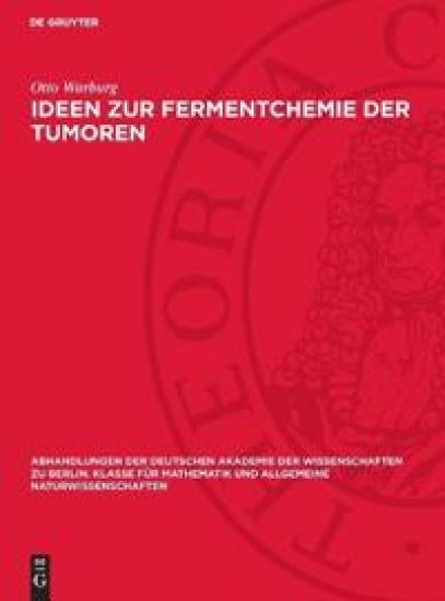 Ideen Zur Fermentchemie Der Tumoren
