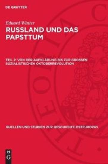 Von Der Aufklärung Bis Zur Grossen Sozialistischen Oktoberrevolution