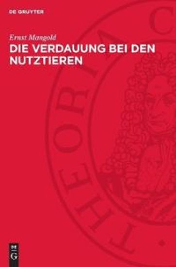 Die Verdauung Bei Den Nutztieren