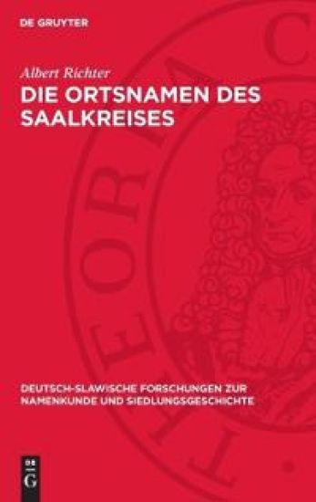 Die Ortsnamen Des Saalkreises