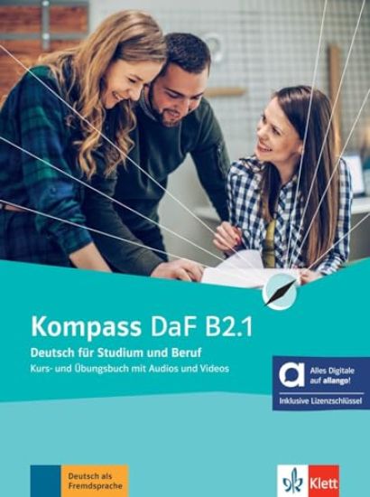Kompass DaF B2.1 - Hybride Ausgabe allango