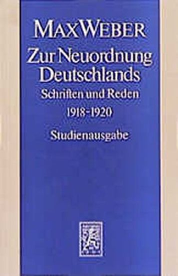 Max Weber-Studienausgabe