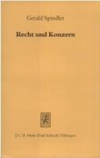 Recht und Konzern