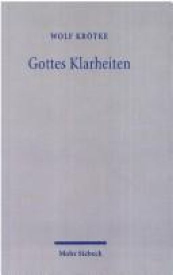 Gottes Klarheiten