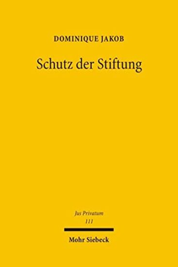 Schutz der Stiftung