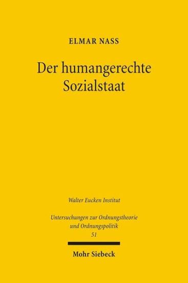 Der humangerechte Sozialstaat