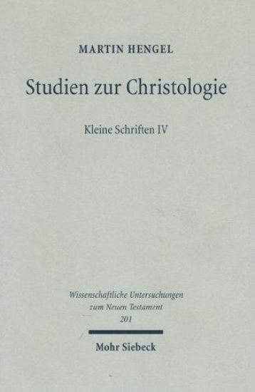 Studien zur Christologie